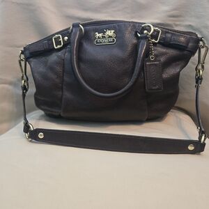 Coach Madison Sophia Converyible Leather Shoulder Bag, Brown